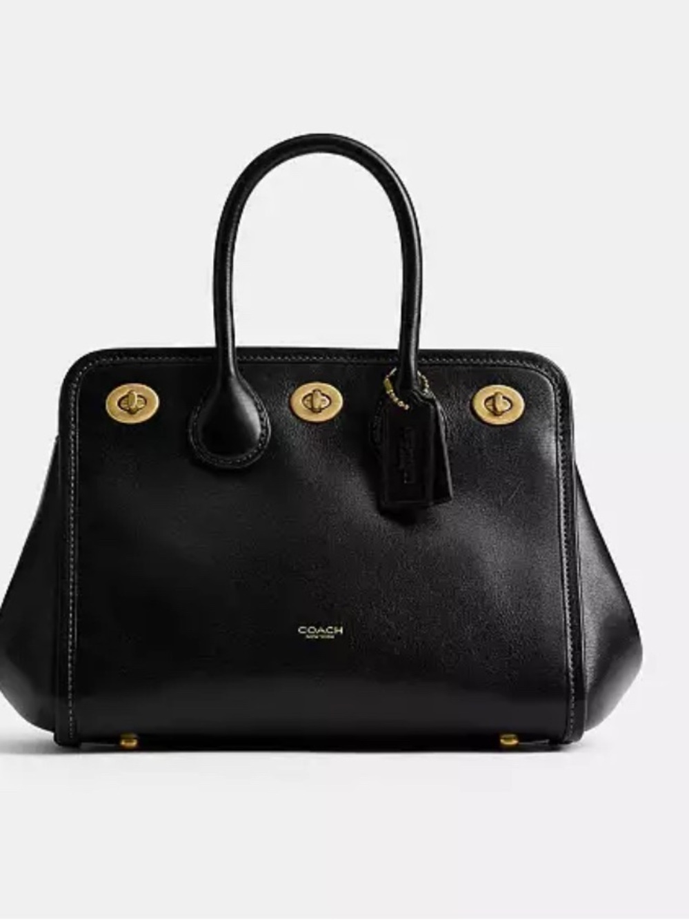 coach runway Buy Now Turnlock Tote Bag 22